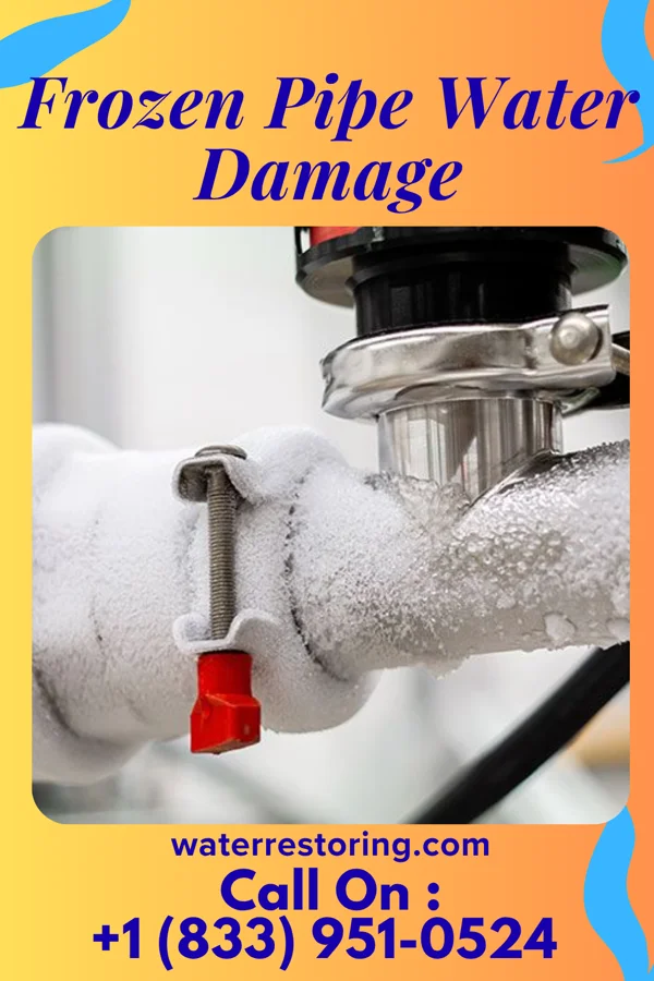 Frozen Pipe Water Damage in Newtown, IN